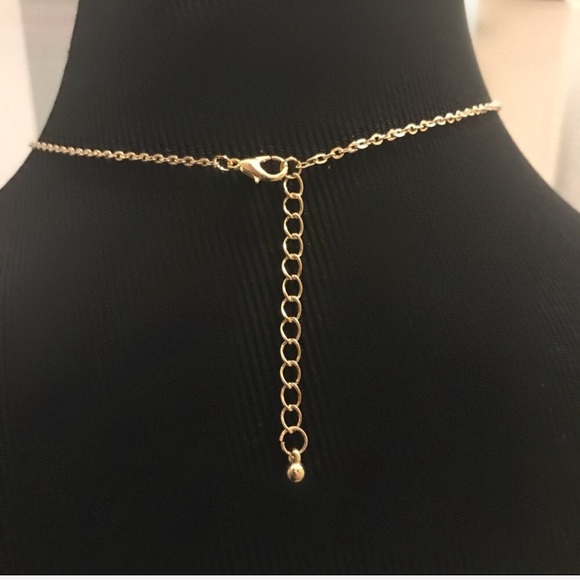 LAST! NWT moon star dainty necklace choker layered - Picture 6 of 6